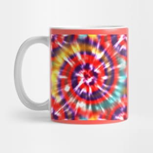 Tie Dye Trippy Psychedelic Rainbow Mug